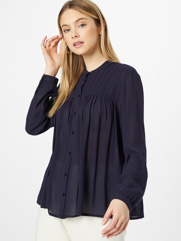 ONLY Blouse 'NEW FLOW' in Blauw: voorkant
