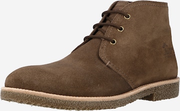 PANAMA JACK Lace-Up Boots 'Gael' in Brown: front