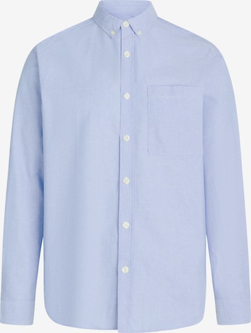 Redefined Rebel Regular fit Button Up Shirt 'Oxford' in Blue: front