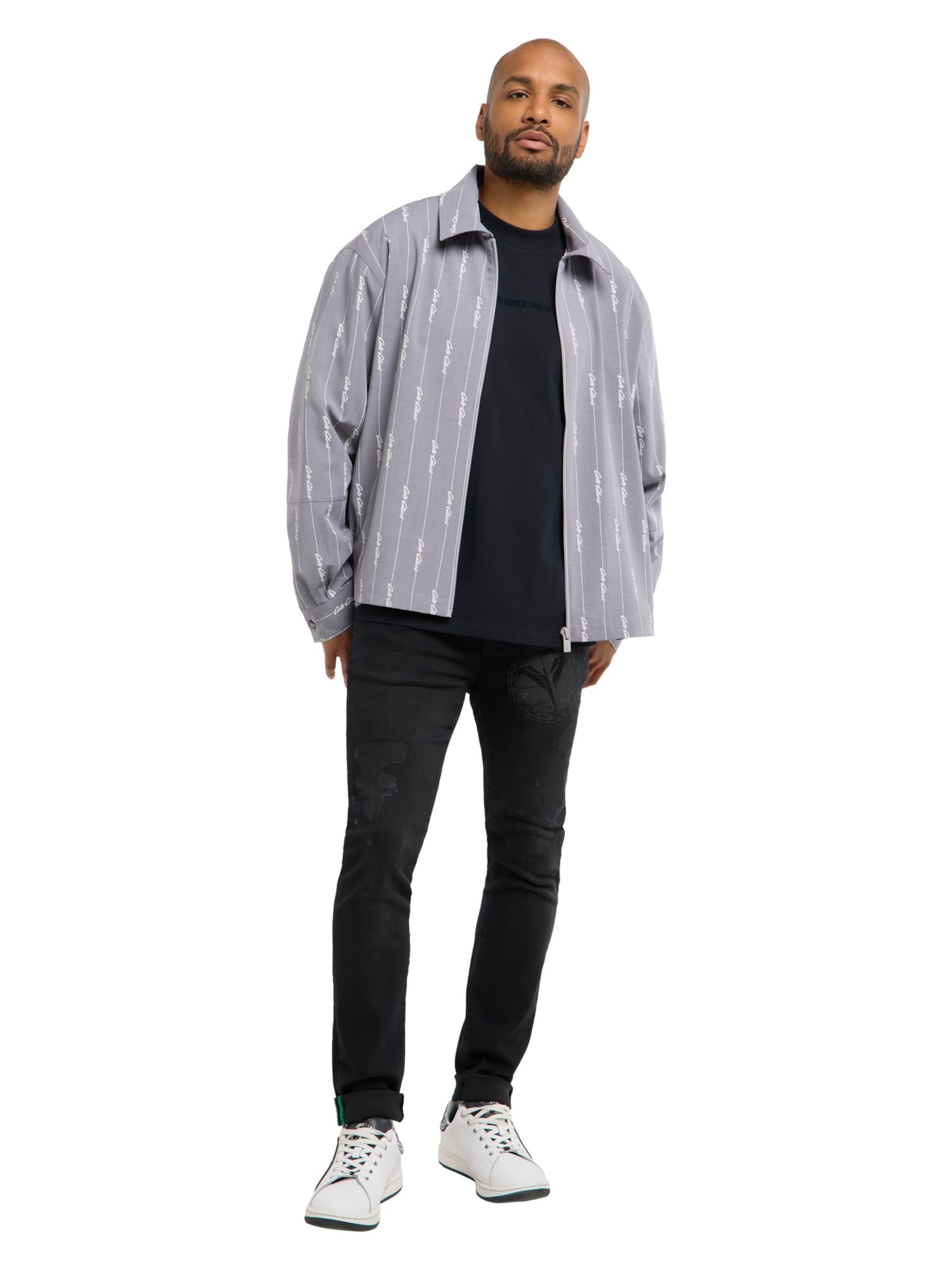 Veste de survêtement 'Favarato' Carlo Colucci en gris