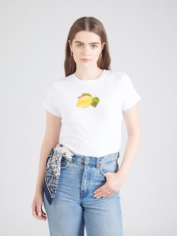 LEVI'S ® Shirt 'ESSENTIAL' in Wit: voorkant