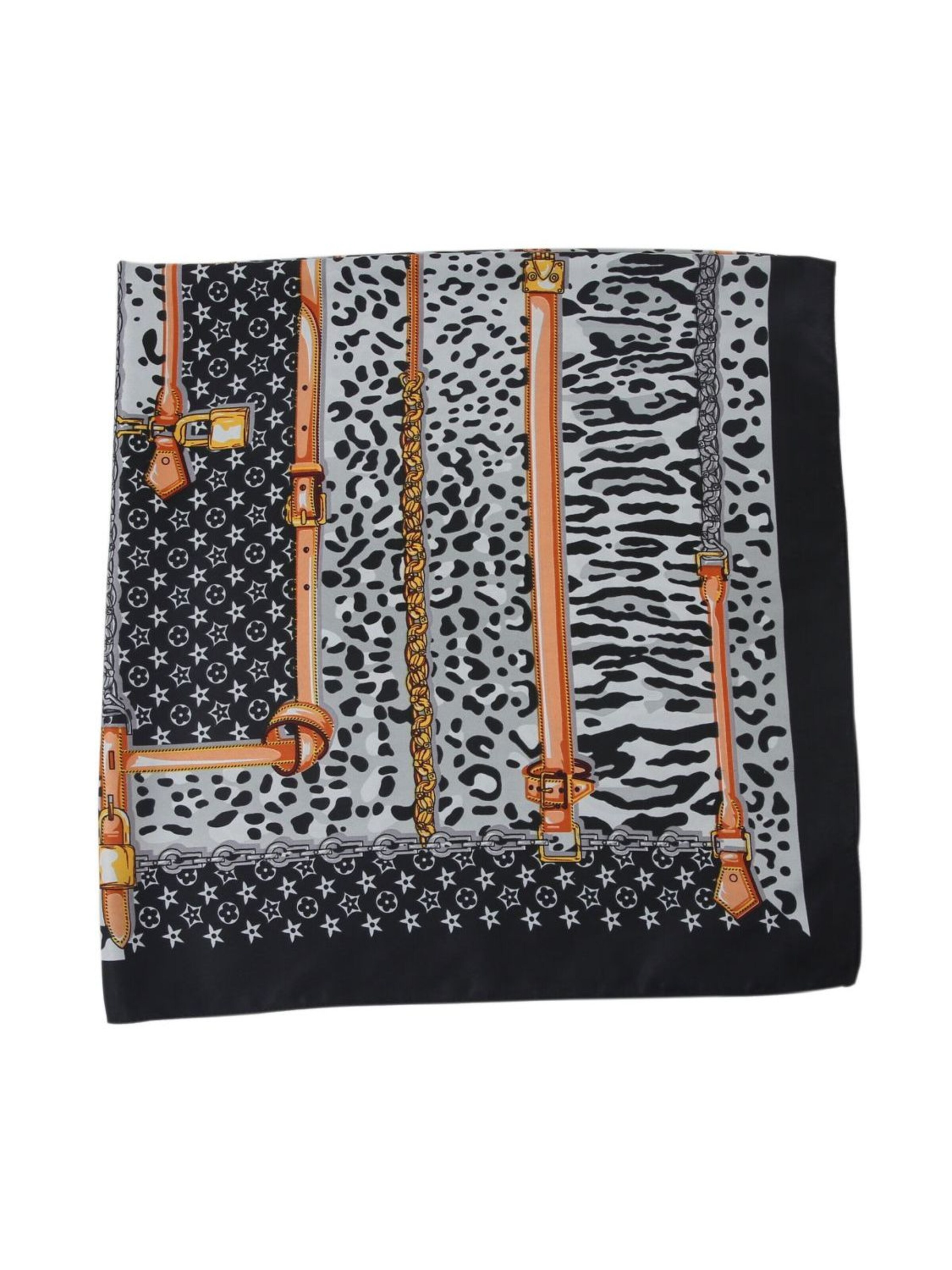 Sciarpa 'Pantcase Zoé' di alberto cabale in nero