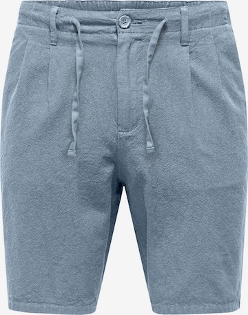 Only & Sons Shorts 'Largo' in Blau: Vorderseite