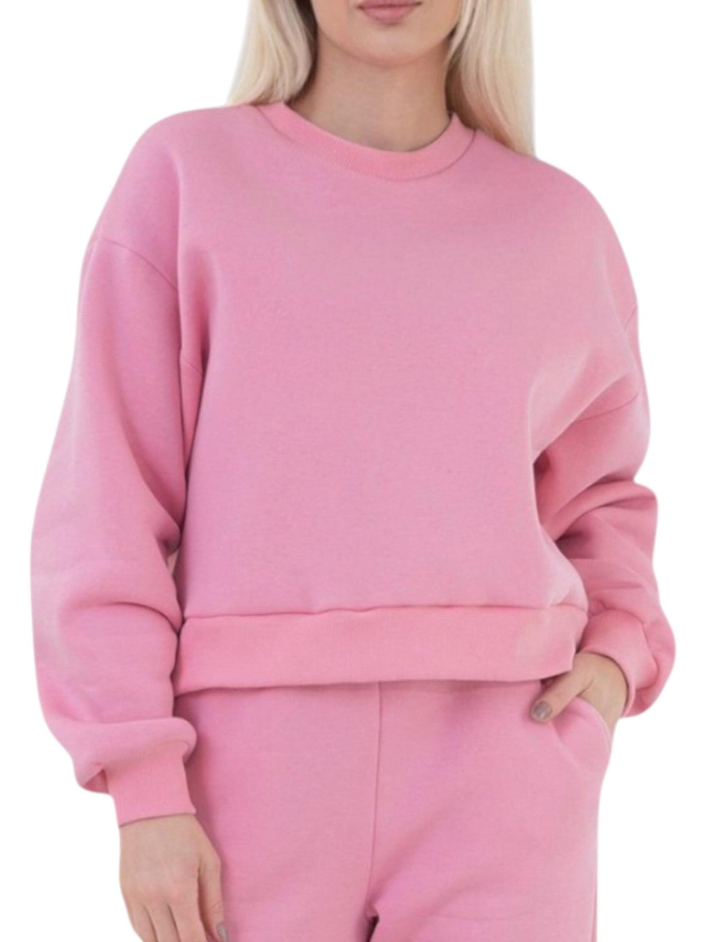 fashionshowcase Oversized Sweater 'CozyEssential Sweater' in Pink