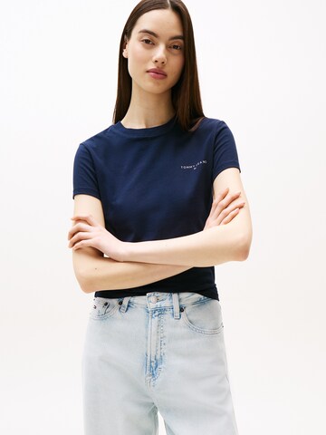 Tommy Jeans Футболка в Синий: спереди