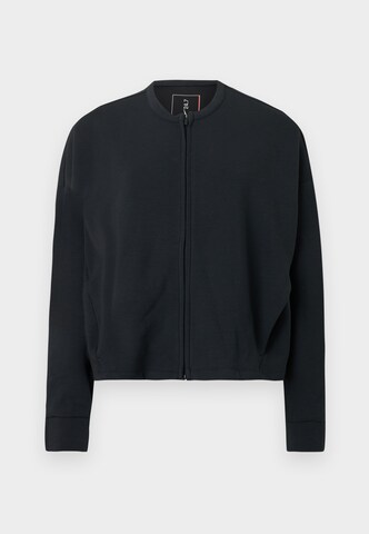 NIKE Sports sweat jacket in Black: front