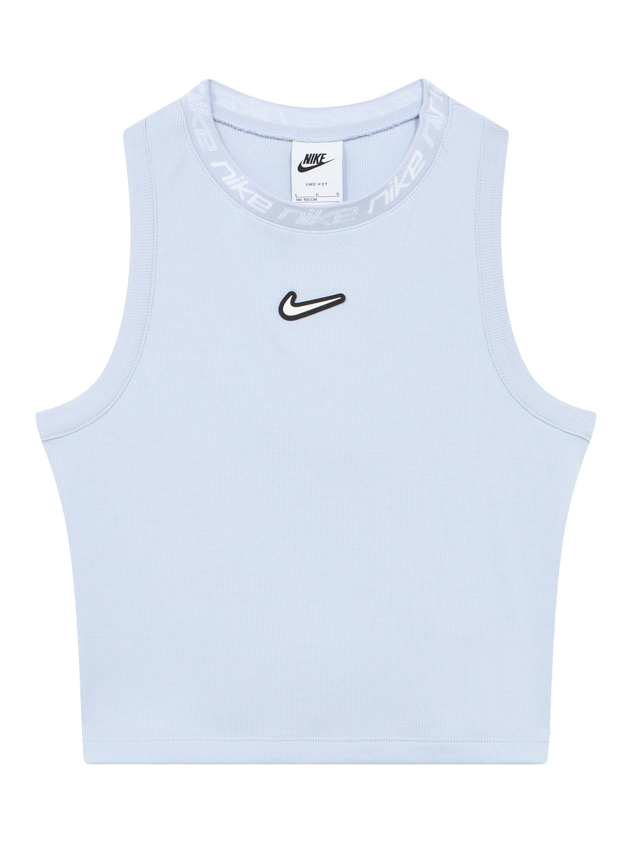 Nike Sportswear Topp 'DANCE' i blå: framsida