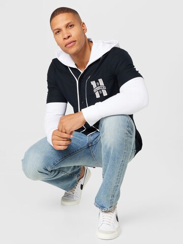 HOLLISTER Regular fit Overhemd in Zwart