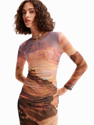 Desigual Kleid in Braun