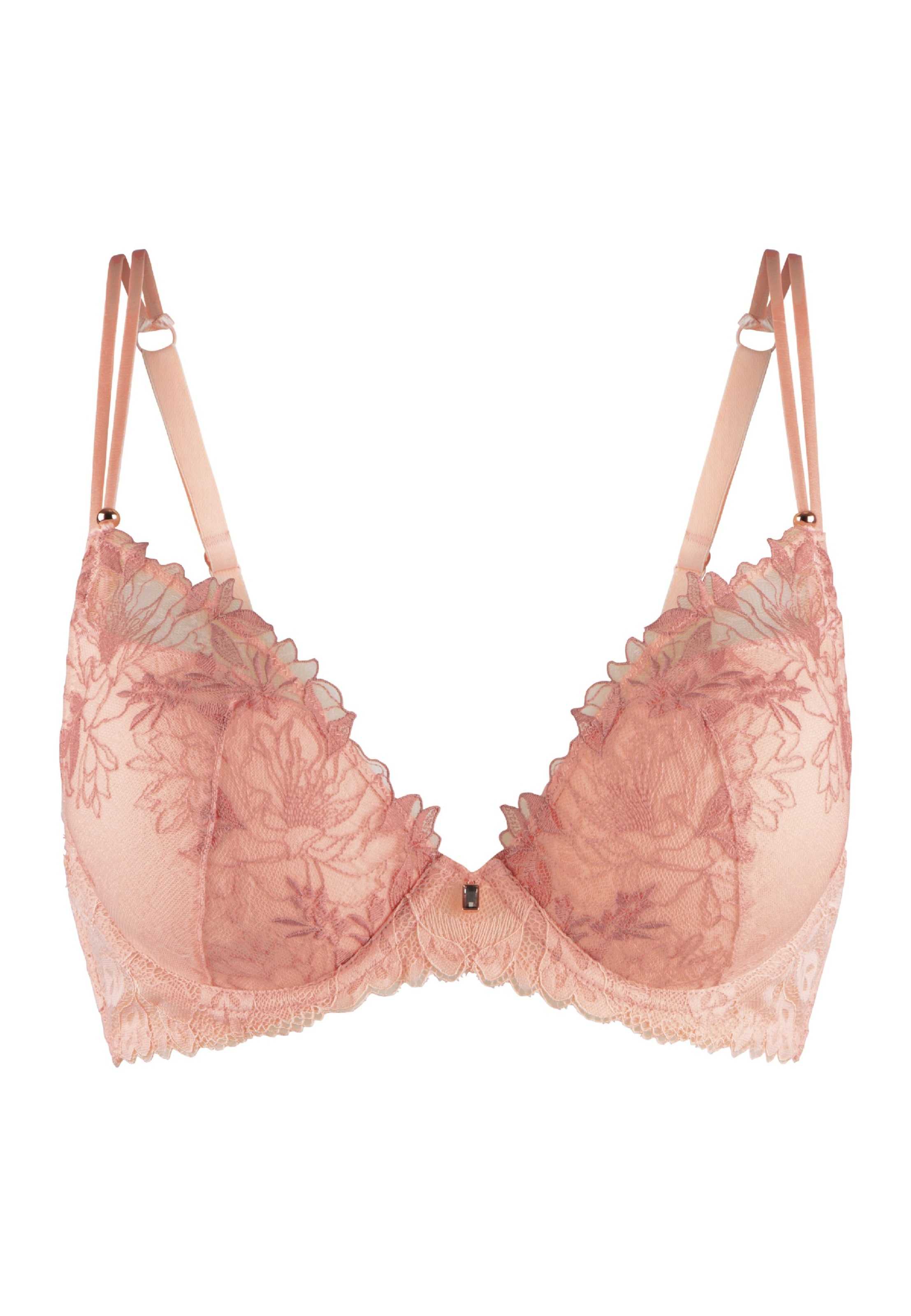 Minimiseur Soutien-gorge 'Coral Tones' LingaDore en orange : devant