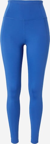 Girlfriend Collective Workout Pants in Blue: front