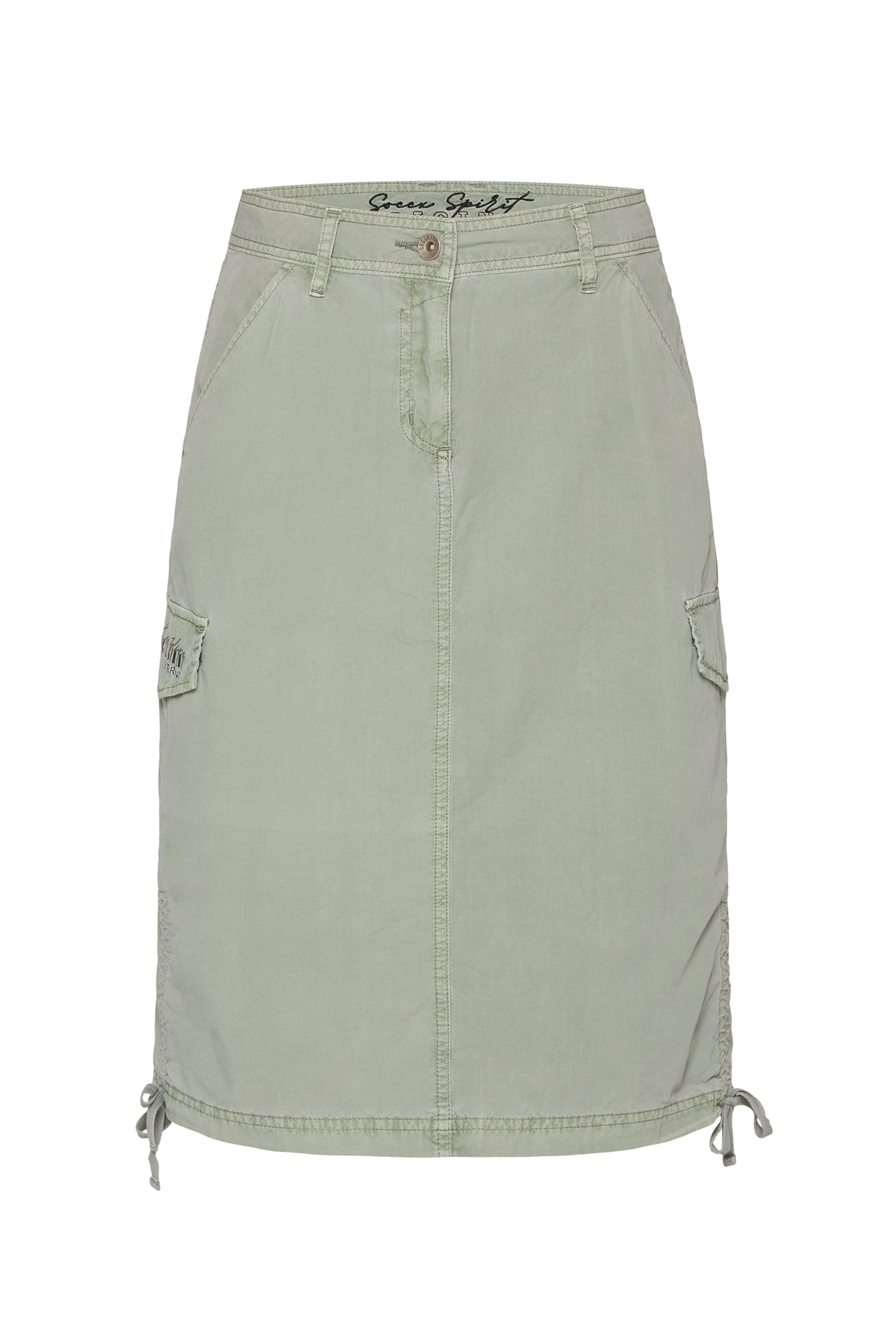 Soccx Skirt in Green: front