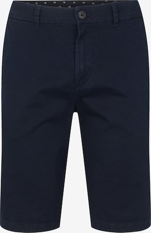 TOM TAILOR DENIM Chino Pants in Blue: front