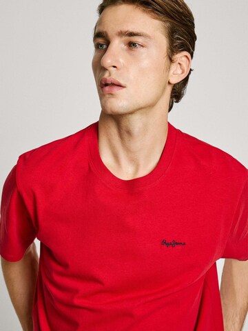 Maglietta 'Contrast Connor' di Pepe Jeans in rosso