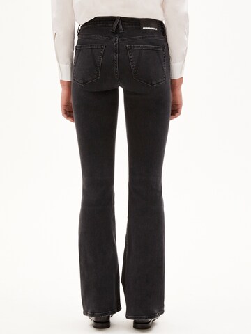 ARMEDANGELS Flared Jeans 'ANAMAA' in Black