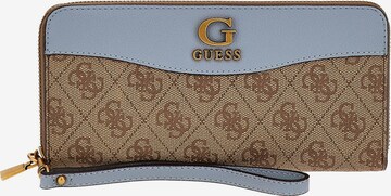 GUESS Portemonnee 'Nell' in Blauw: voorkant