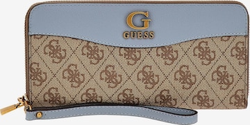 GUESS Wallet 'Nell' in Blue: front