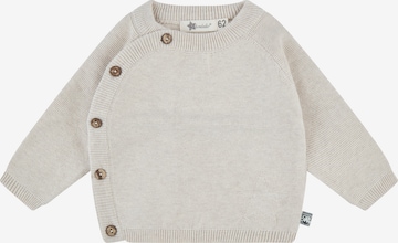 STERNTALER Knit Cardigan in Beige: front