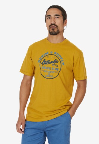 Cruz Performance Shirt 'Flemming' in Yellow: front