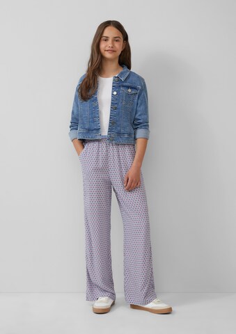 s.Oliver Wide leg Broek in Wit