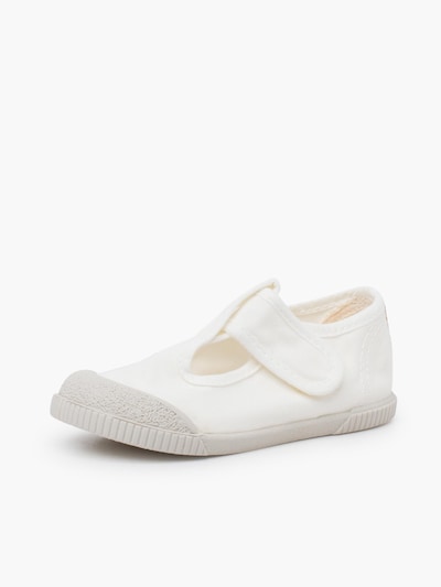 Pisamonas First-Step Shoes in White, Item view