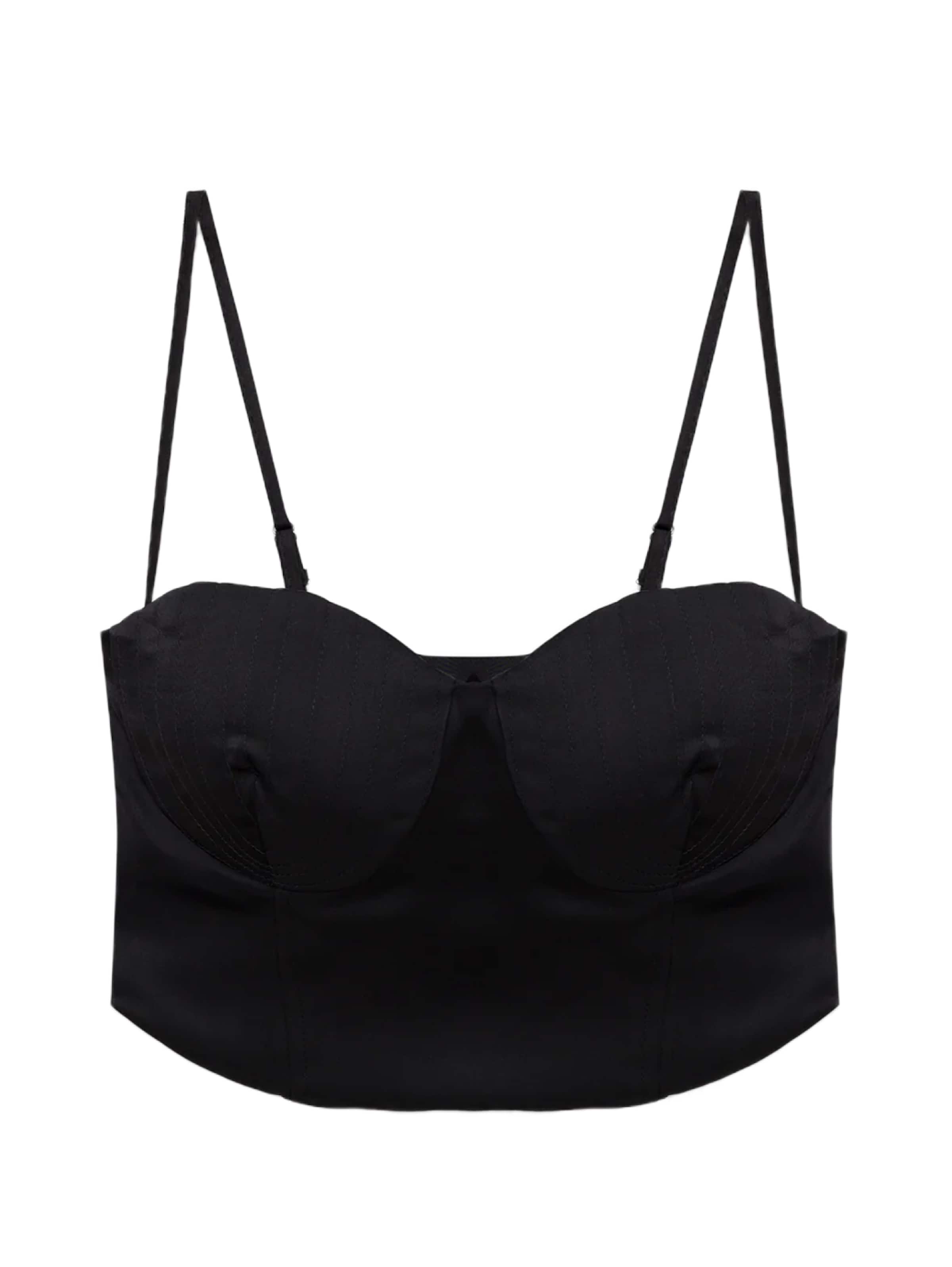 No Matter What Top in Zwart: voorkant