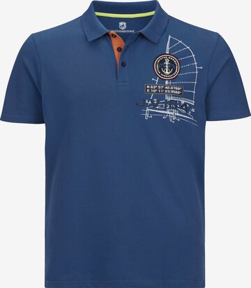 T-Shirt ' Nicco ' Jan Vanderstorm en bleu : devant