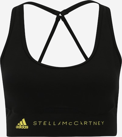 ADIDAS BY STELLA MCCARTNEY Αθλητικό σουτιέν 'Truestrength Medium-Support' σε κίτρινο / μαύρο, Άποψη προϊόντος