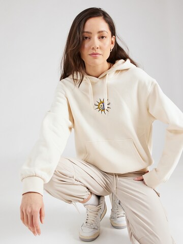 Iriedaily - Sweatshirt 'Ying Sun' em branco