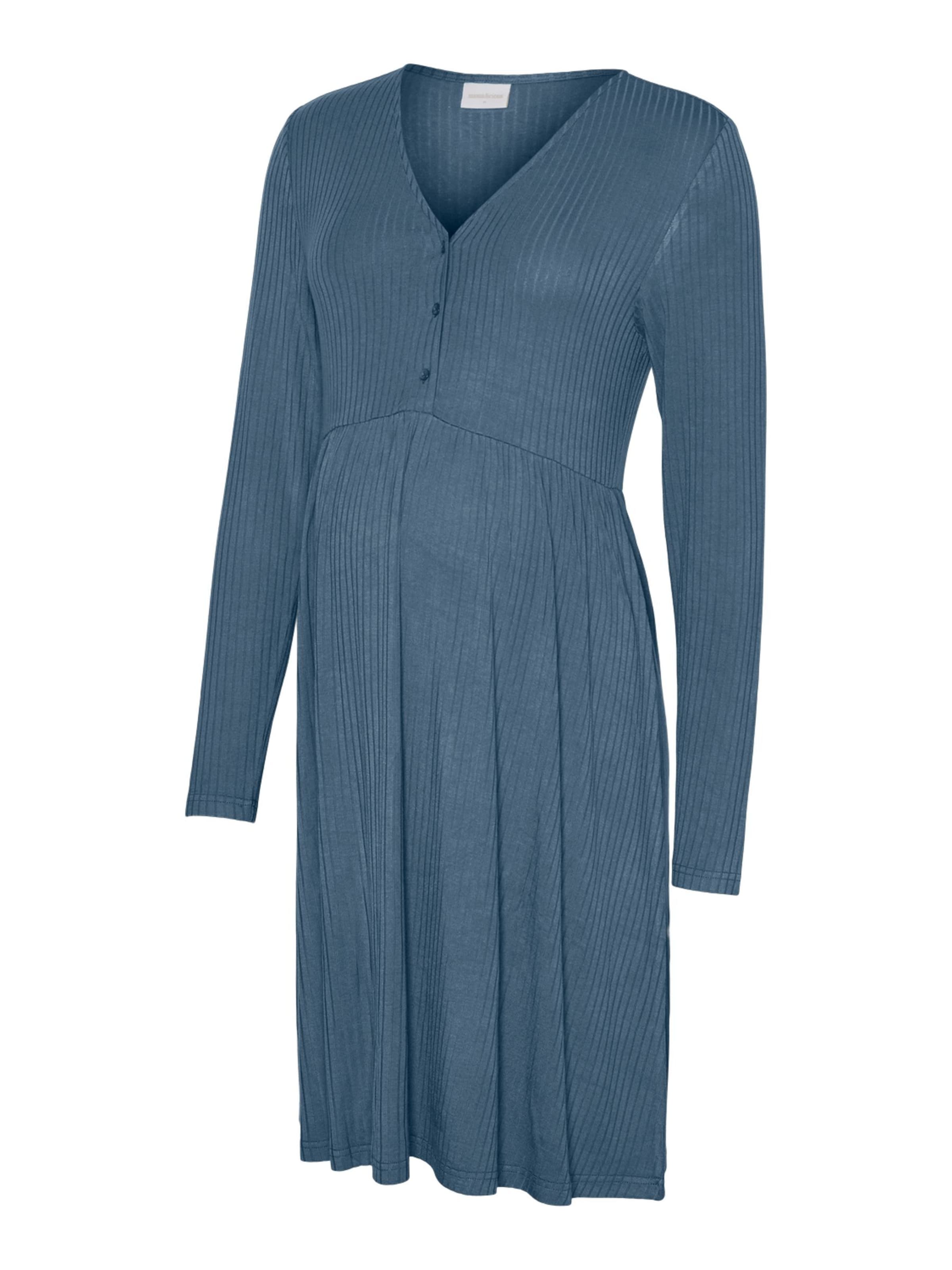 MAMALICIOUS Jurk in Blauw: voorkant