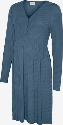 MAMALICIOUS Jurk in Blauw: voorkant