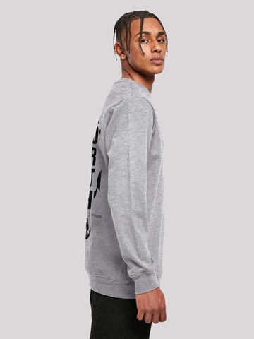 F4NT4STIC Sweatshirt 'North Anchor Knut & Jan Hamburg' in Grey