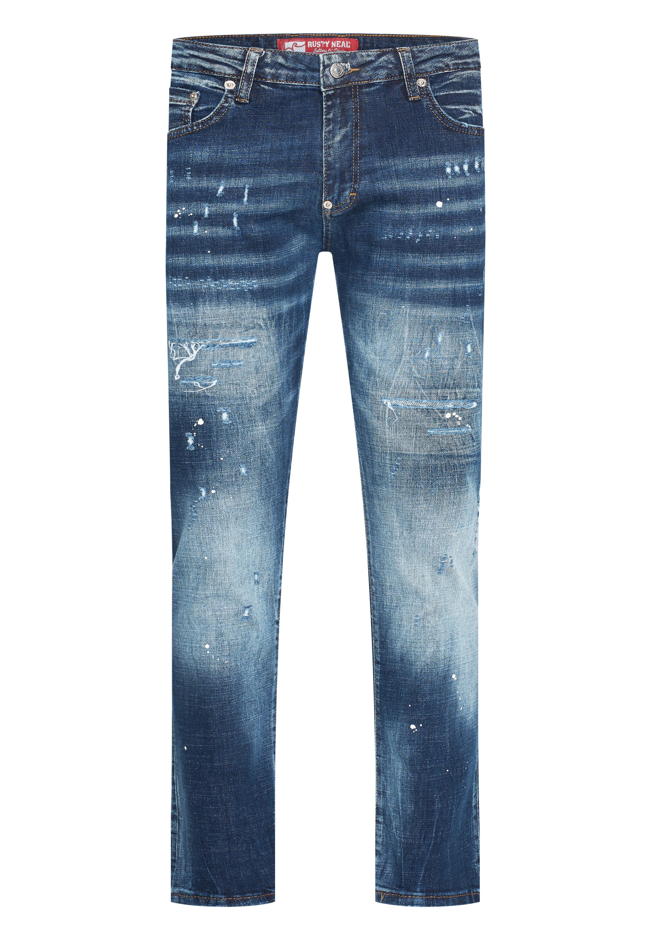 Rusty Neal Slim fit Jeans in Blue: front