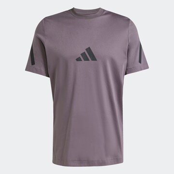 ADIDAS SPORTSWEAR Performance shirt 'Z.N.E.' in Purple: front