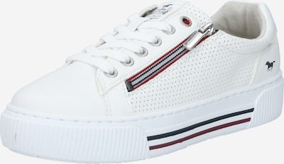 Sneaker low MUSTANG pe bleumarin / roșu / alb, Vizualizare produs