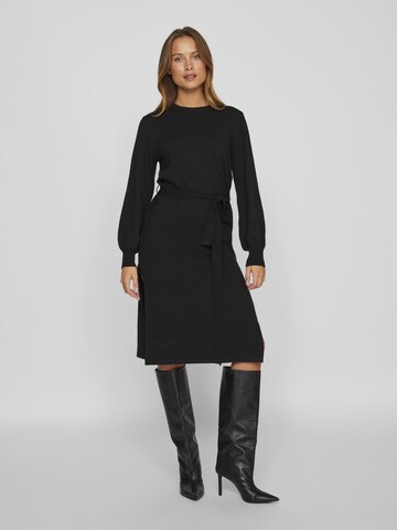 VILA Knit dress in Black