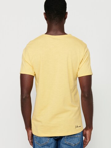 T-Shirt KOROSHI en jaune