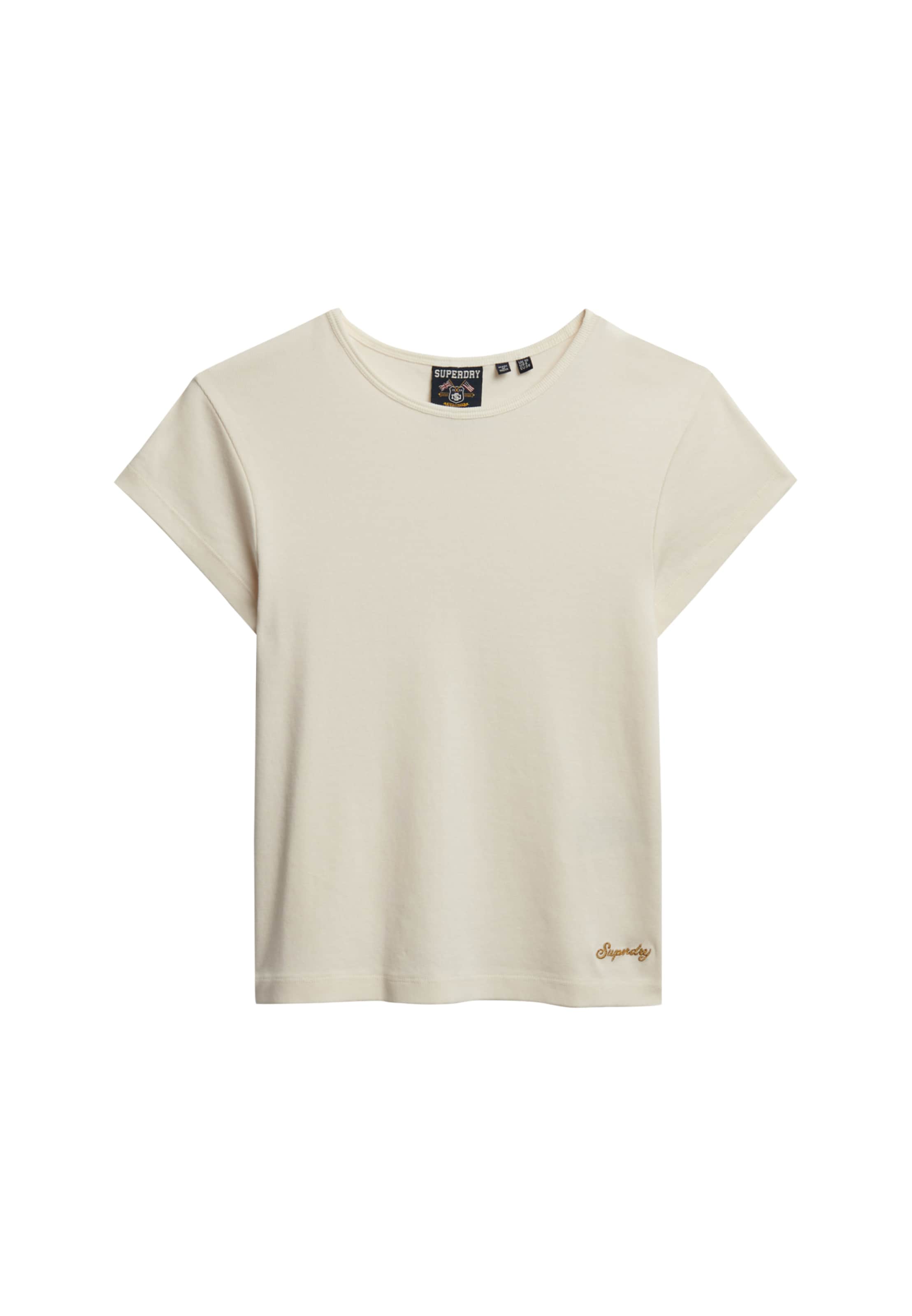 T-shirt 'Athletic Essential' Superdry & Co en blanc : devant