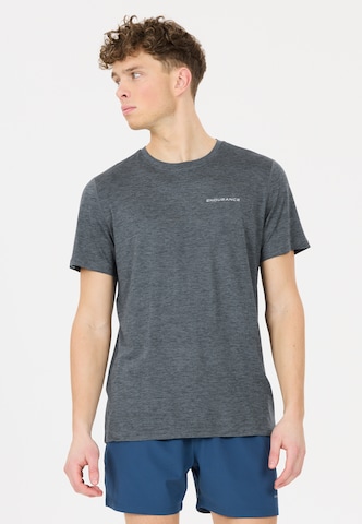 ENDURANCE Performance Shirt 'Abdon' in Grey: front