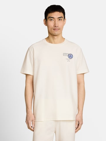 TOM TAILOR T-Shirt in Weiß: Vorderseite
