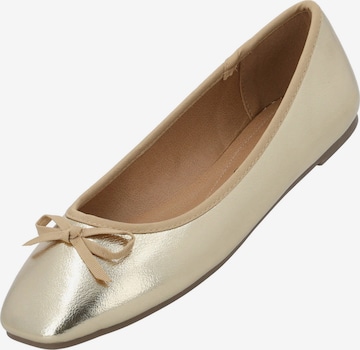 Ballerines 'Voso' Palado en or : devant