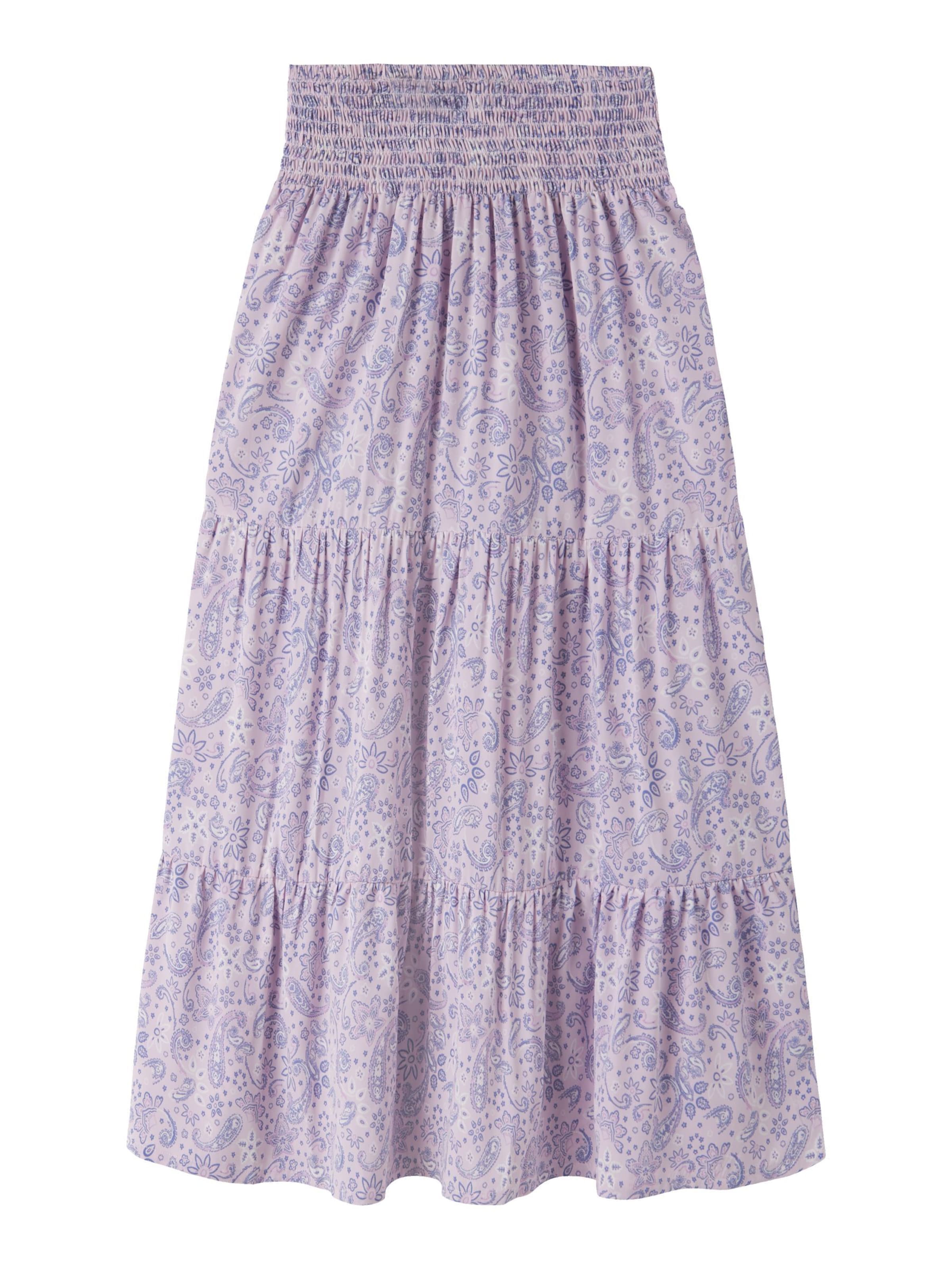 Jupe NAME IT en violet : devant