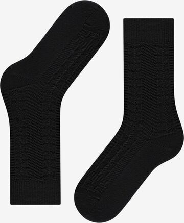 FALKE Sokken in Zwart: voorkant