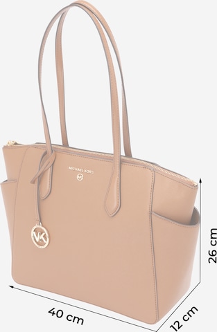 MICHAEL Michael Kors Torba shopper w kolorze brązowy