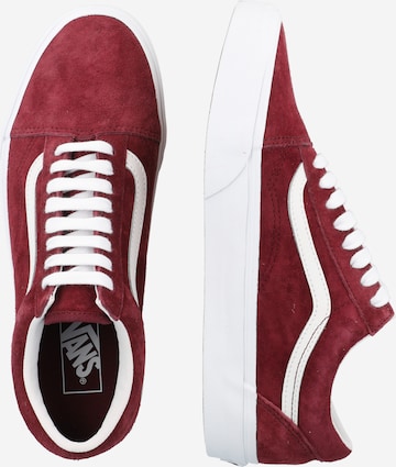 VANS - Sapatilhas baixas em vermelho