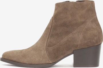 Kazar Booties in Grey: front