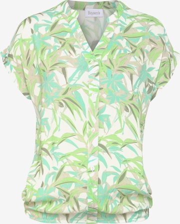 BOYSEN'S Bluse in Grün: Vorderseite