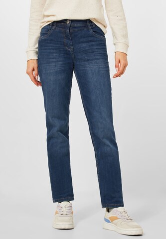 CECIL Regular Jeans in Blau: predná strana