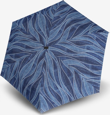 Parapluie 'X4U' KNIRPS en bleu : devant