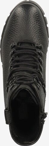 Bottines à lacets Steven New York en noir